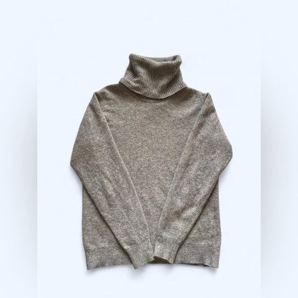 None Sweaters - 100% Cashmere Women’s Turtleneck Sweater Classic Preppy Grey size XS